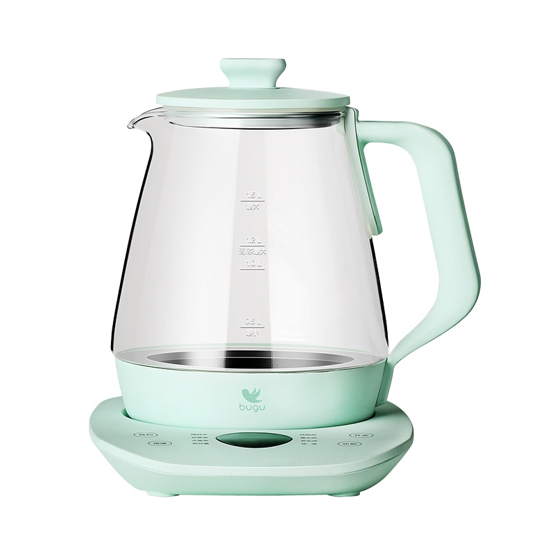 美的 养生壶 BG-KP12 家用多功能玻璃煮茶壶电水壶烧水壶 1.5L(单位:台)