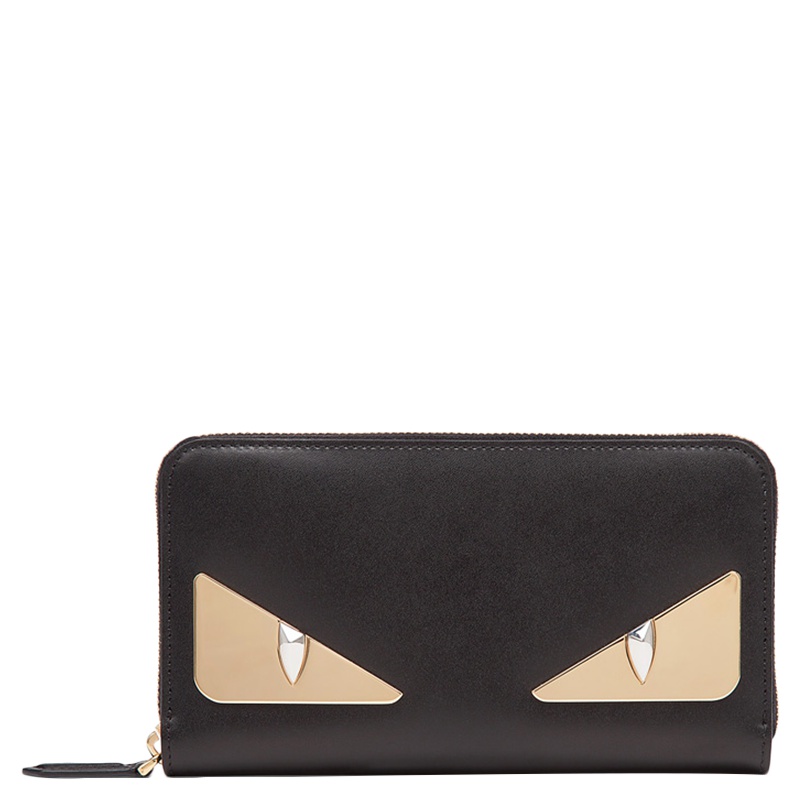 [直营]芬迪(FENDI) 全拉链式经典设计小怪兽钱包 芬迪钱包 小怪兽钱包 8M0299