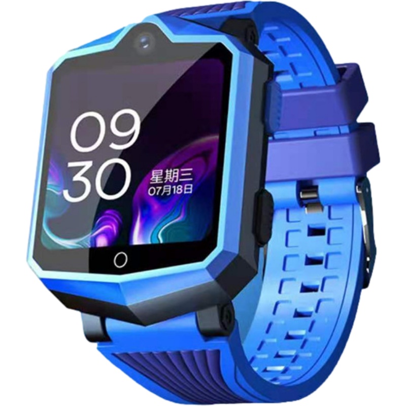 智能手表儿童电话手表4G全网通多功能防水防摔运动学生定位心率监测超长待机跑步蓝牙手环男孩女适用华为手机