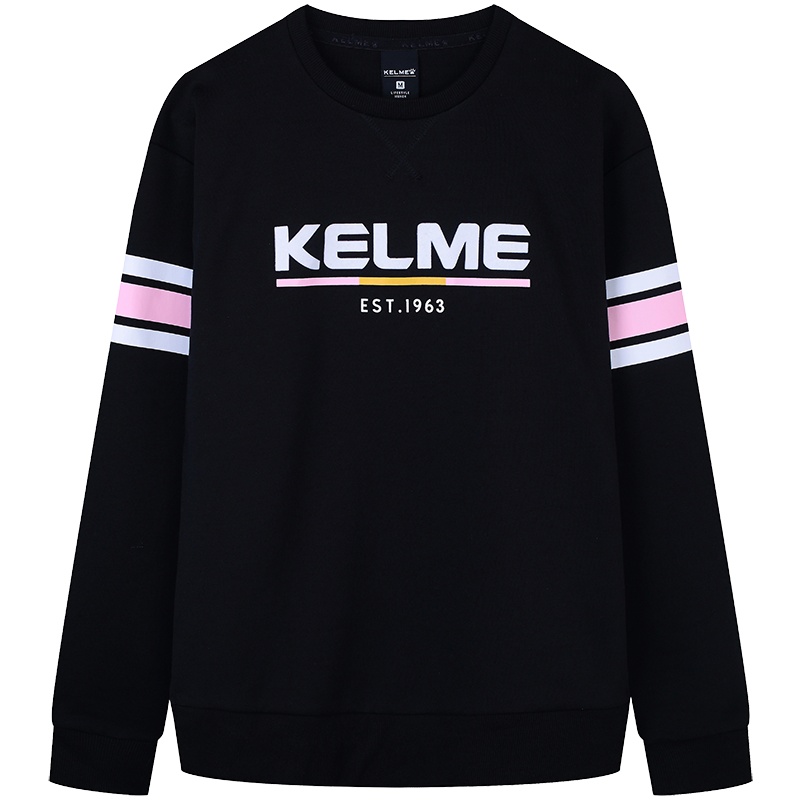 KELME卡尔美女卫衣 女长袖圆领卫衣 保暖舒适时尚百搭长袖套头衫