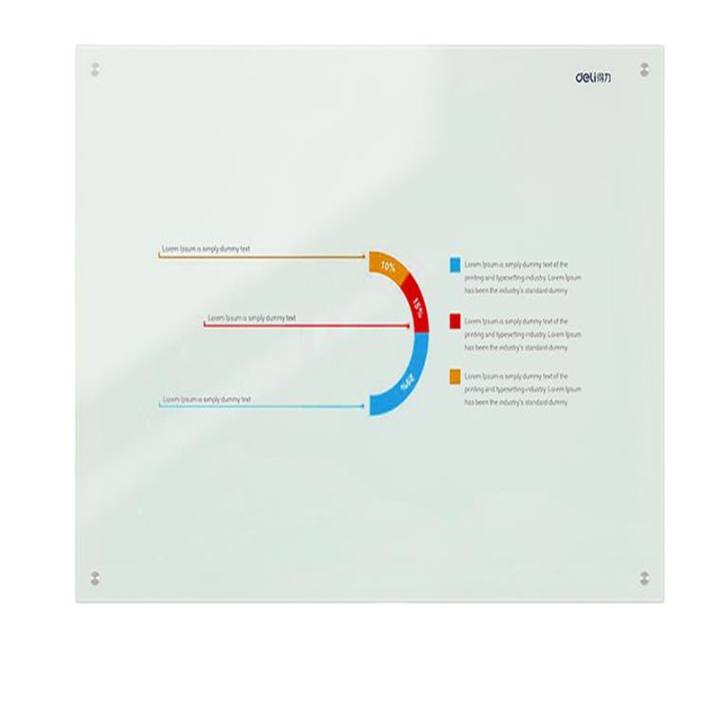 得力钢化60*90玻璃面板