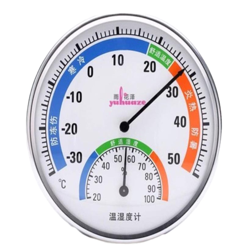 乐默(LOOMOO) 大表盘室内温湿度计温度计YHZ-90191
