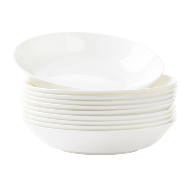 红叶 强化瓷 盘子 8寸