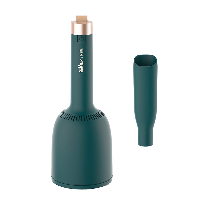 小熊(Bear)吸尘器 家用手持吸尘器 大功率手持式迷你低噪桌面吸尘机 XCQ-C01G1黛绿