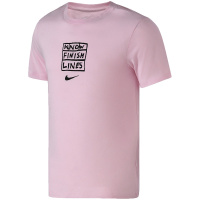 【自营】NIKE男装短袖T恤圆领宽松针织舒适跑步休闲运动服AO0630