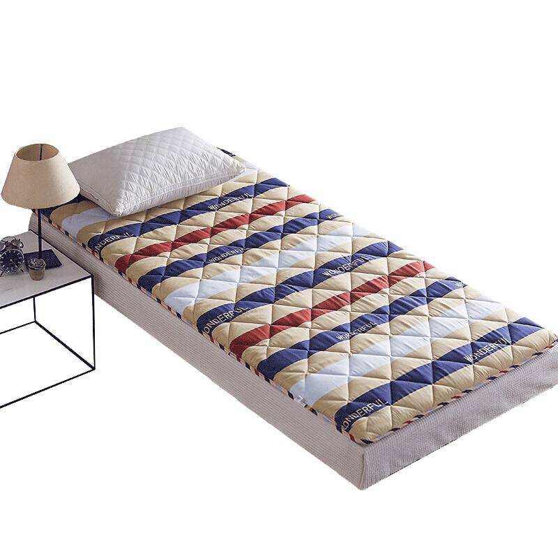 南极人NanJiren床褥 加厚榻榻米床垫 双人垫子褥子垫被 条纹
