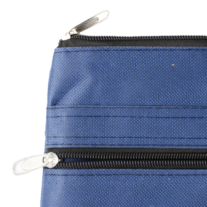 递乐 手提文/件/袋 办公用品双层会议资/料/袋