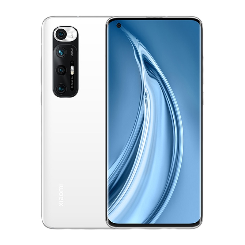 [送小米33W快充]小米(MI)小米10S 5G双模 全网通 8GB+128GB 白色 骁龙870 一亿像素 4780mAh超大电池 8K电影相机 移动联通电信智能5G拍照游戏手机