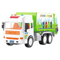 林达-环保垃圾车垃圾分类8030-47儿童玩具车声光音乐工程运输车男孩