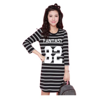 拉贝缇反季清仓女装春季连衣裙修身显瘦女学生收腰衣裙女60004014