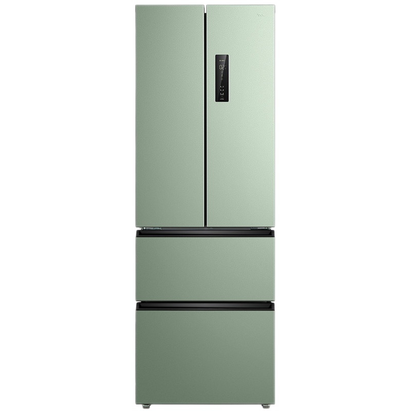 TCL315升 双变频风冷无霜法式多门对开门电冰箱 AAT养鲜 一级能效 (天青釉)R315T1-D