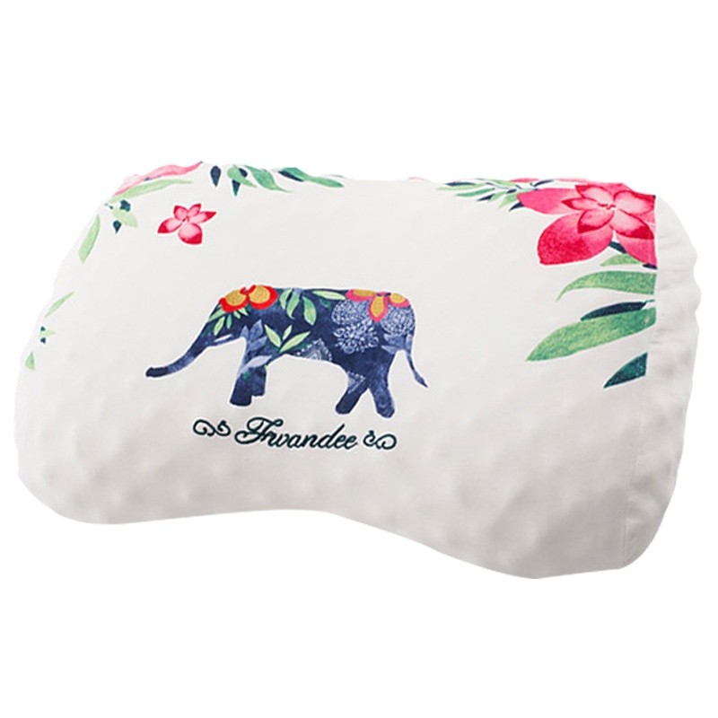 梵蒂Fwandee泰国原装进口天然乳胶枕头 蝶形美容枕（榴莲枕） 配内外乳胶专用纯棉枕头套 护颈椎防螨抗菌透气排汗多功能