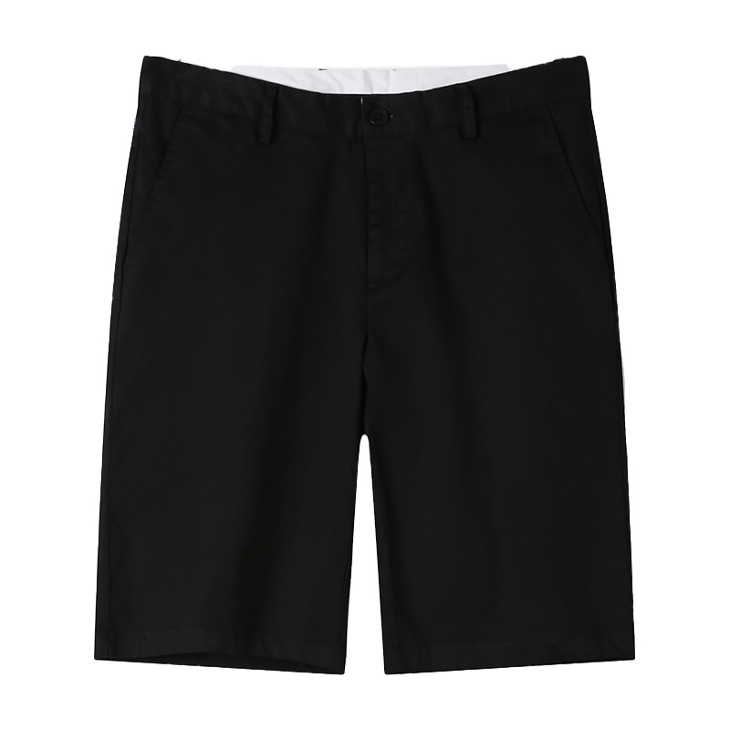 USPOLO ASSN(98%棉)夏季男士新款商务潮流修身潮牌简约休闲直筒短裤