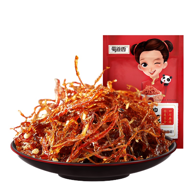 WQMD蜀道香灯影牛肉丝88g*3