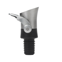 [精湛工艺]奥秀(OXO) 其他厨房小工具 不锈钢瓶塞 密封塞 红酒斟酒器 倒酒器 二合一