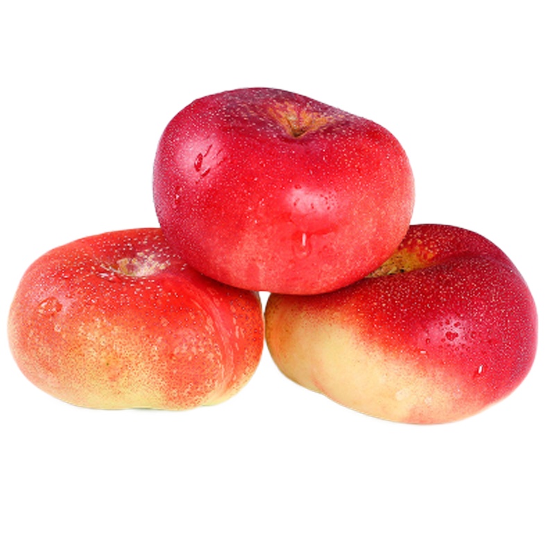 【现摘蟠桃】现摘大蟠桃纯甜水蜜桃子扁桃油蟠桃新鲜水果脆桃毛桃