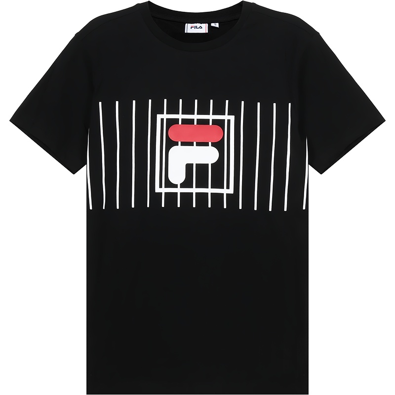 FILA 斐乐 男士 棉质圆领短袖T恤 687989