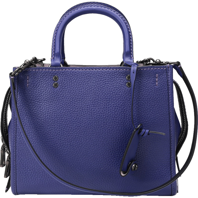 COACH 蔻驰 奢侈品 女士ROGUE系列自然粒面皮革手提单肩包 32778