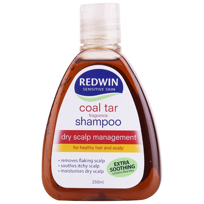 Redwin煤焦油洗发水250ml/瓶 适合所有人群所有发质 进口洗发水 澳洲进口