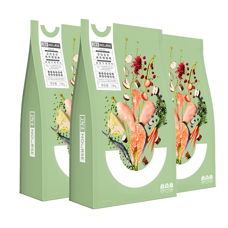 卫仕全价成年期猫粮1.8kg*3