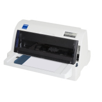 爱普生Epson LQ-615KII针式打印机 24针82列1+3联增值税票专票票据平推式 开票出货单出库单税控打印机