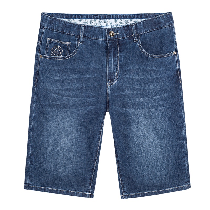 清仓与狼共舞牛仔短裤男2019夏季新款时尚韩版牛仔短裤子男DZ