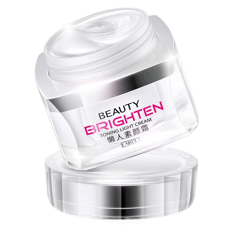 莱蔻素颜霜50g 隐形遮瑕水润嫩肤补水保湿提亮肤色懒人面霜日霜晚霜