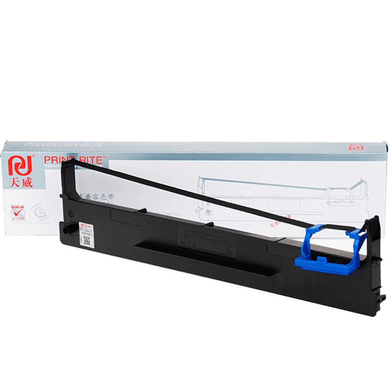 天威 DS5400H(色带架带芯)黑左扭单支装 适用得实DS5400H/AR600H色带芯:21m*12.7mm