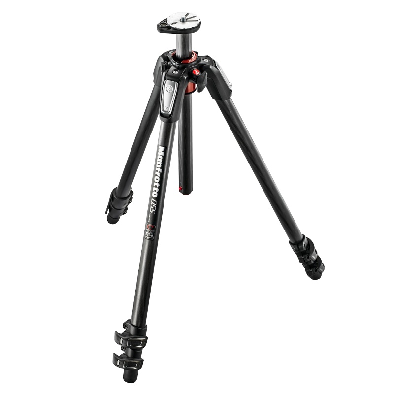 曼富图(MANFROTTO) MT055CXPRO3 专业三节碳纤维三脚架 相机三脚架