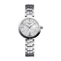 天梭(TISSOT)弗拉明戈系列时尚简约休闲商务钢带石英女士手表T094.210.11.111.00