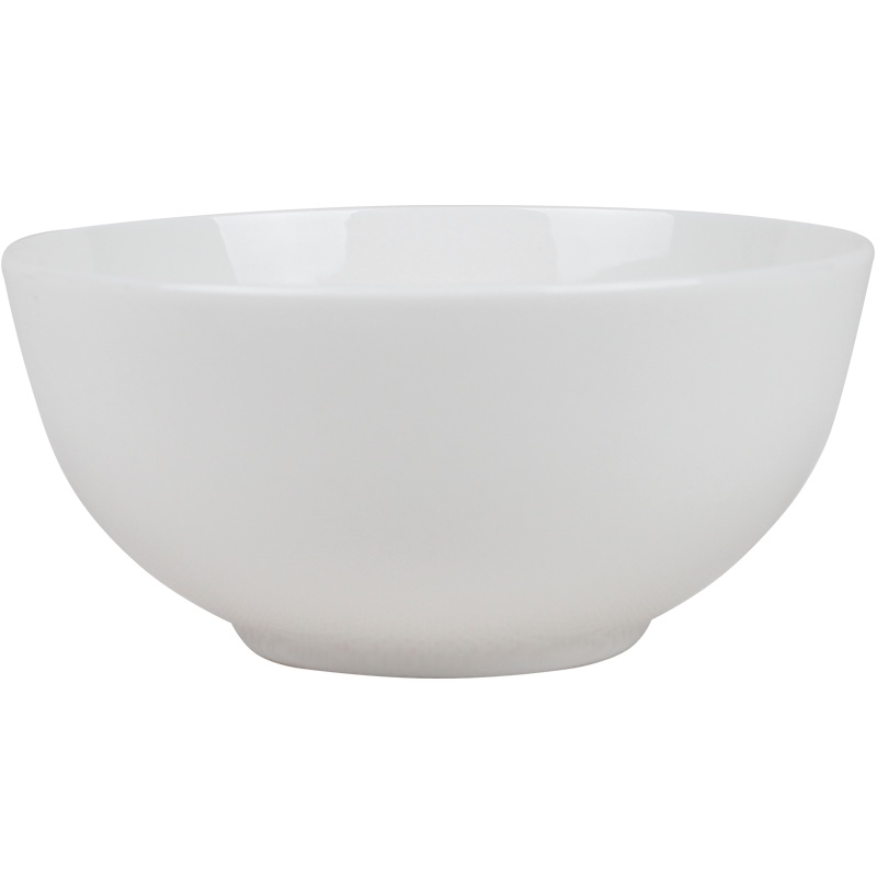 唐山润家纯白骨瓷陶瓷碗4.5/5/6/8英寸沙拉碗澳碗面碗大汤碗家用小米饭碗