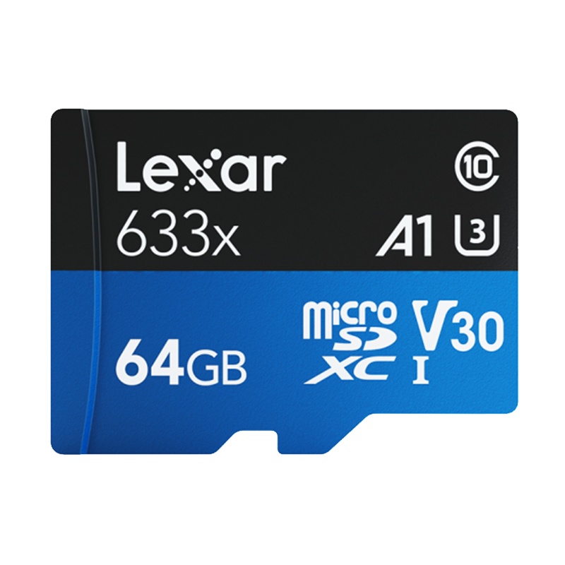 雷克沙(LEXAR) TF 存储卡MicroSD 64G 存储卡手机TF内存卡平板监控摄像头通用行车记录仪专用闪存卡