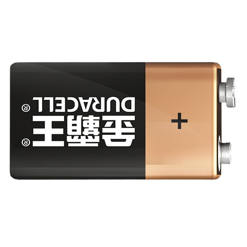 金霸王(Duracell) 9V电池1粒装 碱性电池九伏 适用于万用表/烟雾探测器/麦克风等