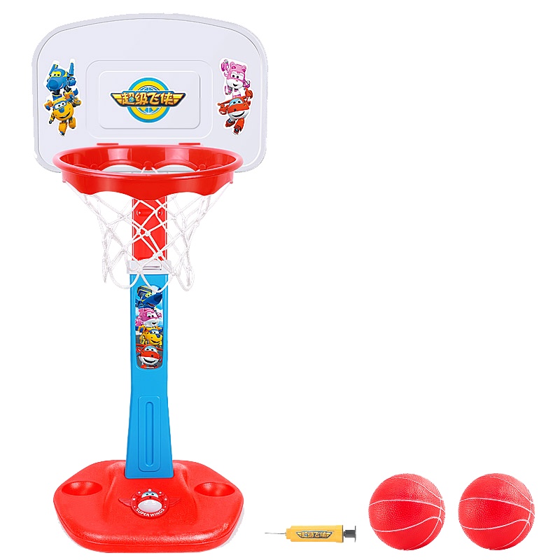 奥杰超级飞侠大号篮球架(152厘米)超级飞侠儿童篮球架可升降室内投篮玩具男孩户外幼儿园投篮框球类小孩玩具 1006CF