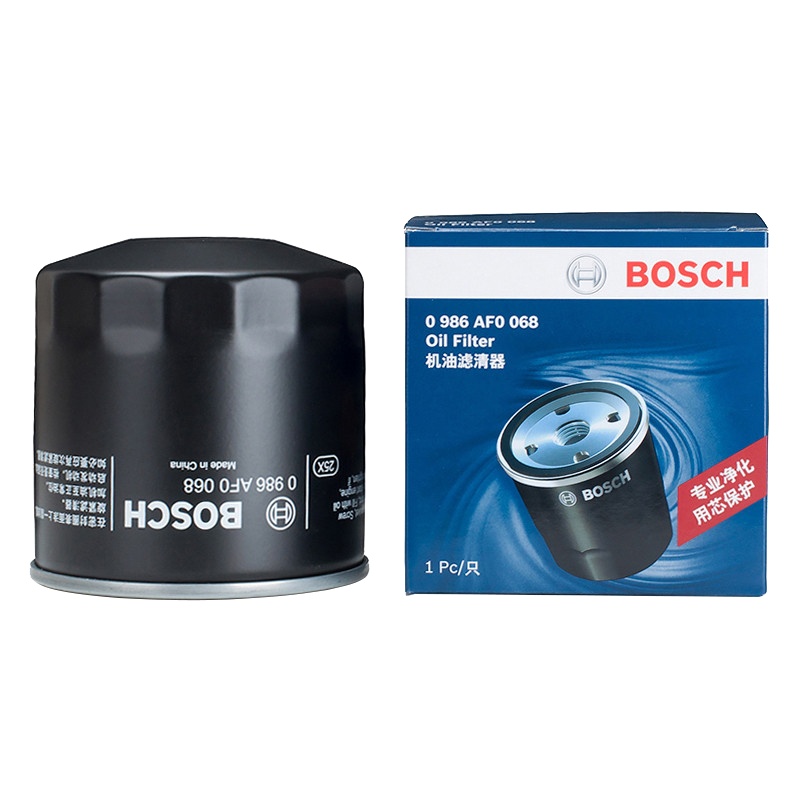 博世(BOSCH)机油滤清器0986AF0068(福特蒙迪欧2.5/道奇酷威2.7/吉普指挥官)