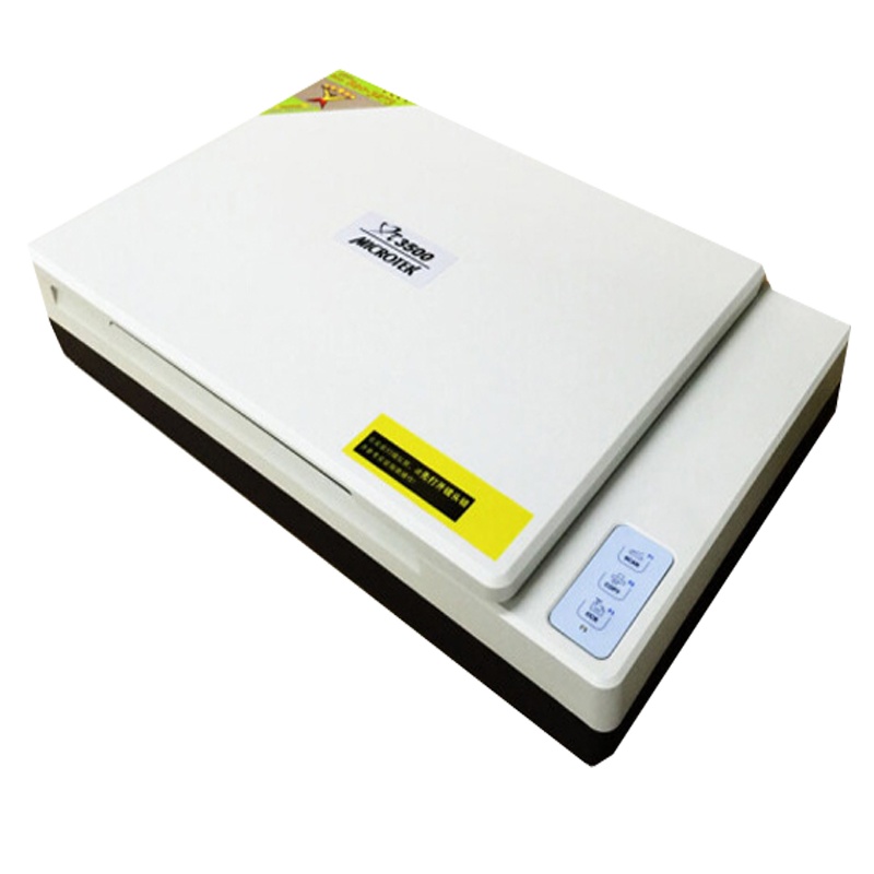 中晶(MICROTEK)XT3500 A4幅面高清快速彩色平板式扫描扫描仪 无边距成册书本免拆分扫描 OCR文字识别