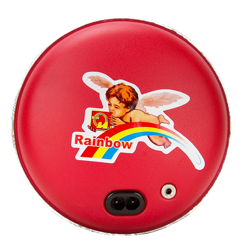 彩虹(RAINBOW)电热暖手器(中号)充电式暖手宝无水防爆电热饼自动断电捂手暖肚神器保暖用品非暖水袋TB22-X