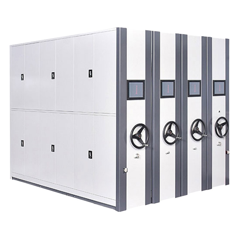 鑫金虎 密集架钢制移动密集柜档案柜智能文件柜图书资料柜一列四组每立方米