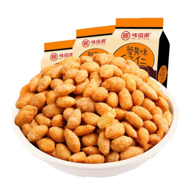 味滋源 蟹香瓜子仁120g*3袋 坚果炒货特产小吃休闲零食品