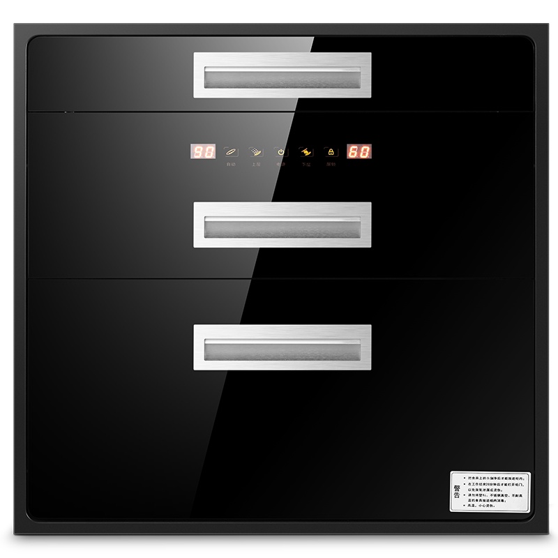 尊威(JOUE)120L消毒柜家用嵌入式6键彩显开关 全新升级国标标准紫外线加高温消毒柜C022