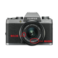 富士XA5 XA7 XA10 XT20 XT100微单相机15-45 XF 35 1.4镜头盖52mm