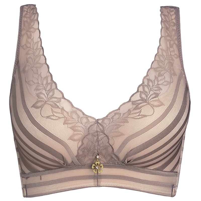 南极人内衣女无钢圈文胸收副乳小胸聚拢防下垂性感内女衣上托调整型胸罩C5206