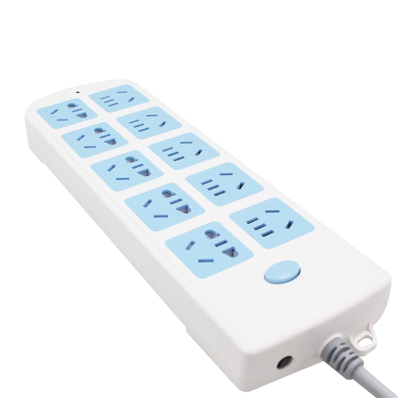 公牛(bull) GN-605/10位5孔3M线长带保护门电源插座（2个装）