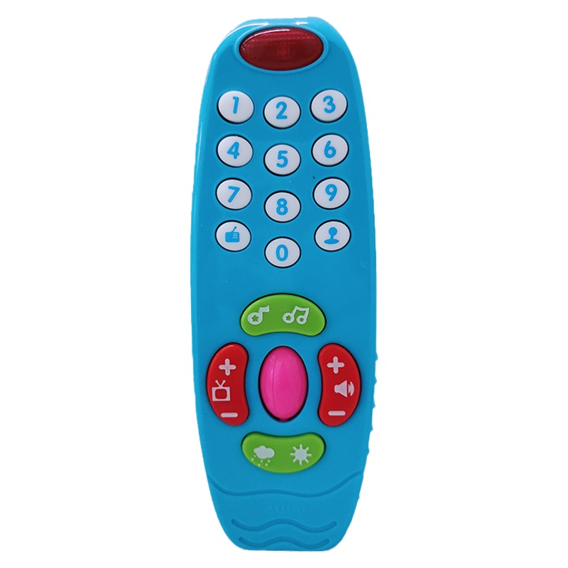 澳贝(AUBY) 益智玩具1-3岁 学习遥控器 启智早教12个月宝宝中英双语认字玩具463479