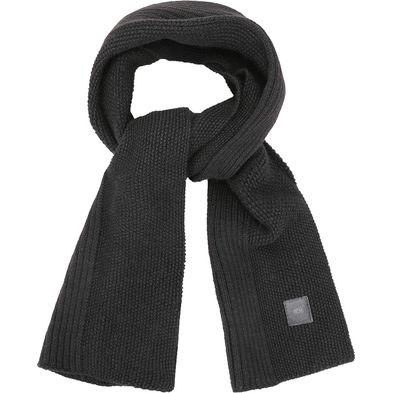 CANADA GOOSE 加拿大鹅 男士 羊毛针织围巾 5124M