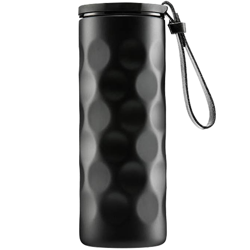 杯具熊保温杯(波浪杯)黑色