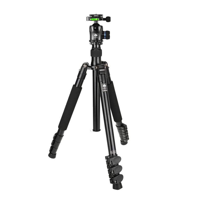 思锐(SIRUI)ET2004+K20X球形云台三脚架套装 单反相机反折便携支架内置金属脚钉板扣快拆三角架