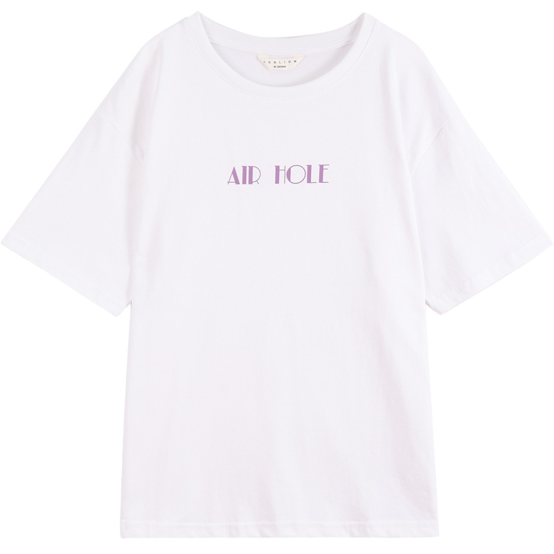 唐狮2019新款夏纯棉宽松ins短袖女韩版学生白色T恤女上衣ulzzang