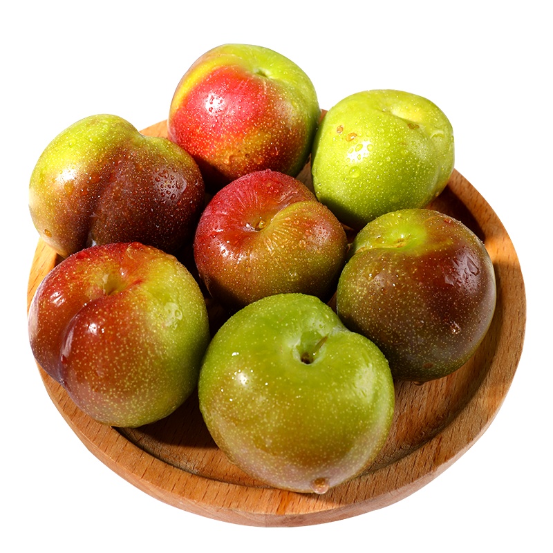 【兴焘】四川半边红李子 5斤装 脱骨大果李子水果新鲜四川脆甜茵红李