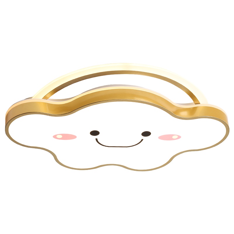 七只蚂蚁 儿童房灯现代简约灯具公主房卧室吸顶灯小女孩卡通创意主卧室灯新款现代简约护眼led吸顶灯可爱儿童房间灯ZY193